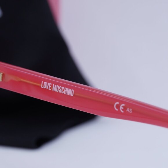 Moschino MOL523 0C9A00 Eyeglasses Pink 49mm Round Frame - Picture 7 of 10